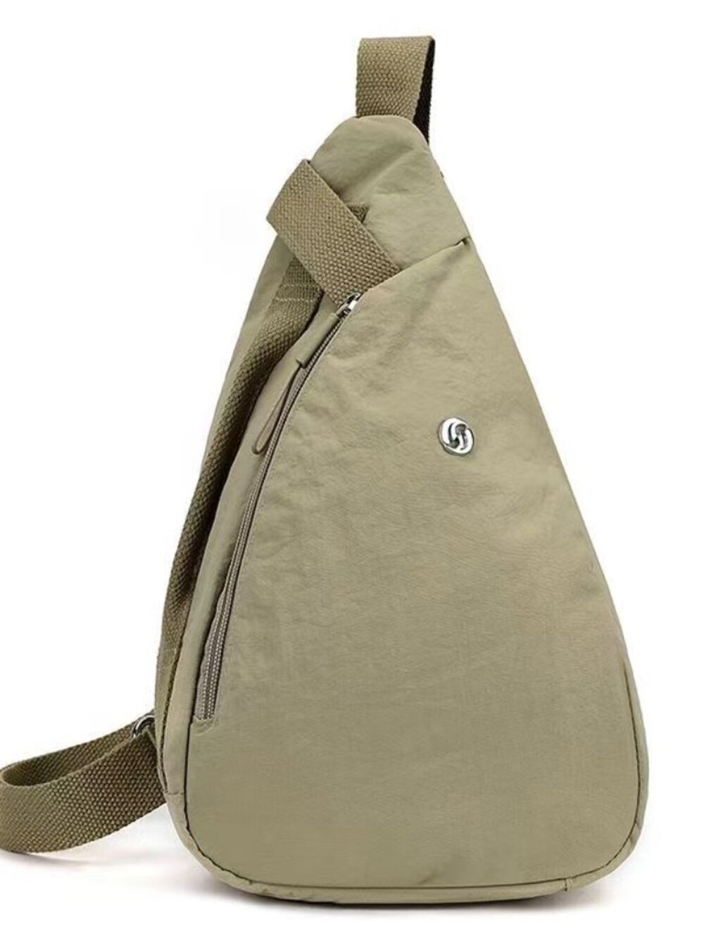 Anti-Theft Sling Crossbody Bag Women RFID Blocking Lockable Zipper